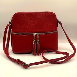 Red Crossbody Bag
